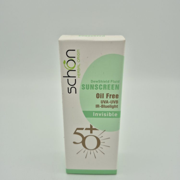 کرم ضد آفتاب بی رنگ فلوئیدی دیووشیلد شون با SPF 50  (Schon)
