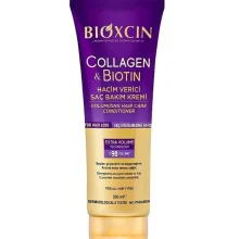 ماسک مو حجم دهنده بیوکسین بنفش اورجینال مدل بیوتن و کلاژن(Bioxcin)